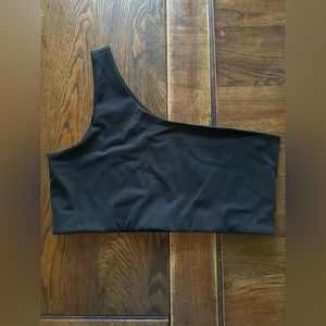 Girlfriend Collective Bianca One Shoulder Bra